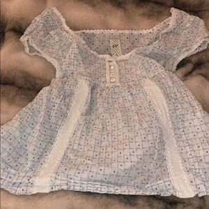 Free people baby doll shirt.
